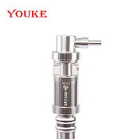 Aobos YW11 YW10 Détecteur de fumée flexible en acier inoxydable durable et personnalisable 2-en-1 Système d'alarme incendie Rouge Argent ISO