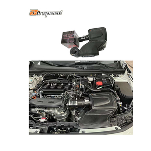 Sistema de admisión de aire frío de fibra de carbono seco 100% de posición fija dedicada de la marca Airspeed para Honda <span class=keywords><strong>Civic</strong></span> 11th 1,5 T <span class=keywords><strong>2022</strong></span>-UP - Product Image 1