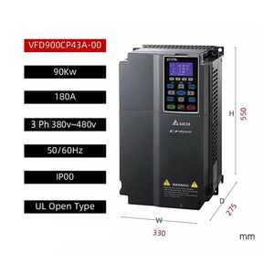 อินเวอร์เตอร์ CP2000 รุ่นดั้งเดิม ความถี่ AC380V-460V VFD550CP43L-00 55KW VFD750CP43L-00 75KW VFD900CP43L-00 90KW ราคาถูก ของแท้ 100% - Product Image 3