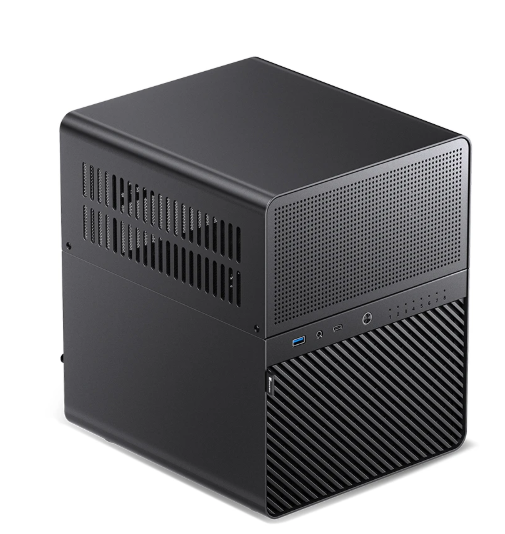 PC Case N3 NAS Aluminum Alloy Mini ITX Tower with USB Front Port for Computer & Server Applications
