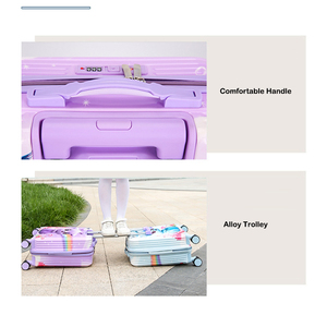 Ensemble de bagages pour enfants, ensemble de 2 <span class=keywords><strong>valises</strong></span>, <span class=keywords><strong>valises</strong></span> rigides avec roulettes pivotantes, bagages à main pour filles, valise à roulettes pour tout-petits - Product Image 3
