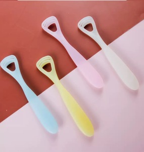 2025 mềm Silicone lưỡi sạch bàn chải đánh răng cho trẻ sơ sinh trẻ mới biết đi trẻ sơ sinh trẻ sơ sinh chiến đấu xấu hơi thở scraper lưỡi sạch bàn chải - Product Image 5