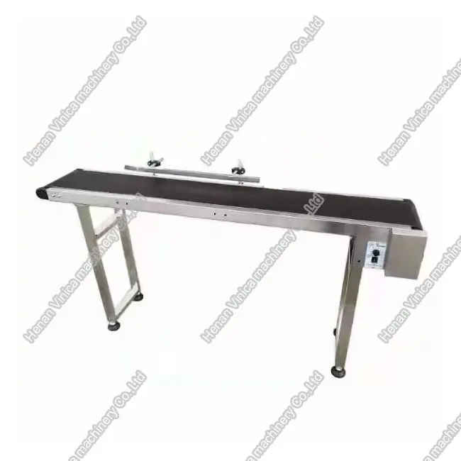 Cheap price 1.5m conveyor belt sushi for TIJ inkjet printer