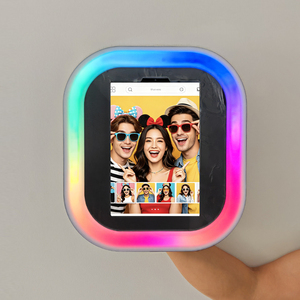 Cabina Fotografica Portatile per iPad Mini, Chiosco Selfie Itinerante Compatibile con App TikTok per Matrimoni e <span class=keywords><strong>Feste</strong></span> di Compleanno - Product Image 1