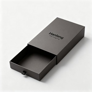 Chất lượng cao thân thiện với môi cứng cứng nhắc phong cách các tông trượt Hộp Quà Tặng dập nóng ngăn kéo phong cách bao bì cho đồ trang sức - Product Image 1