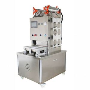 เครื่องซีลถาดขนาดใหญ่กึ่งอัตโนมัติแบบลม TEBAK สำหรับเครื่องบรรจุภัณฑ์เครื่องดื่ม บรรจุภัณฑ์สินค้า กล่องกระดาษ ไม้ - Product Image 1