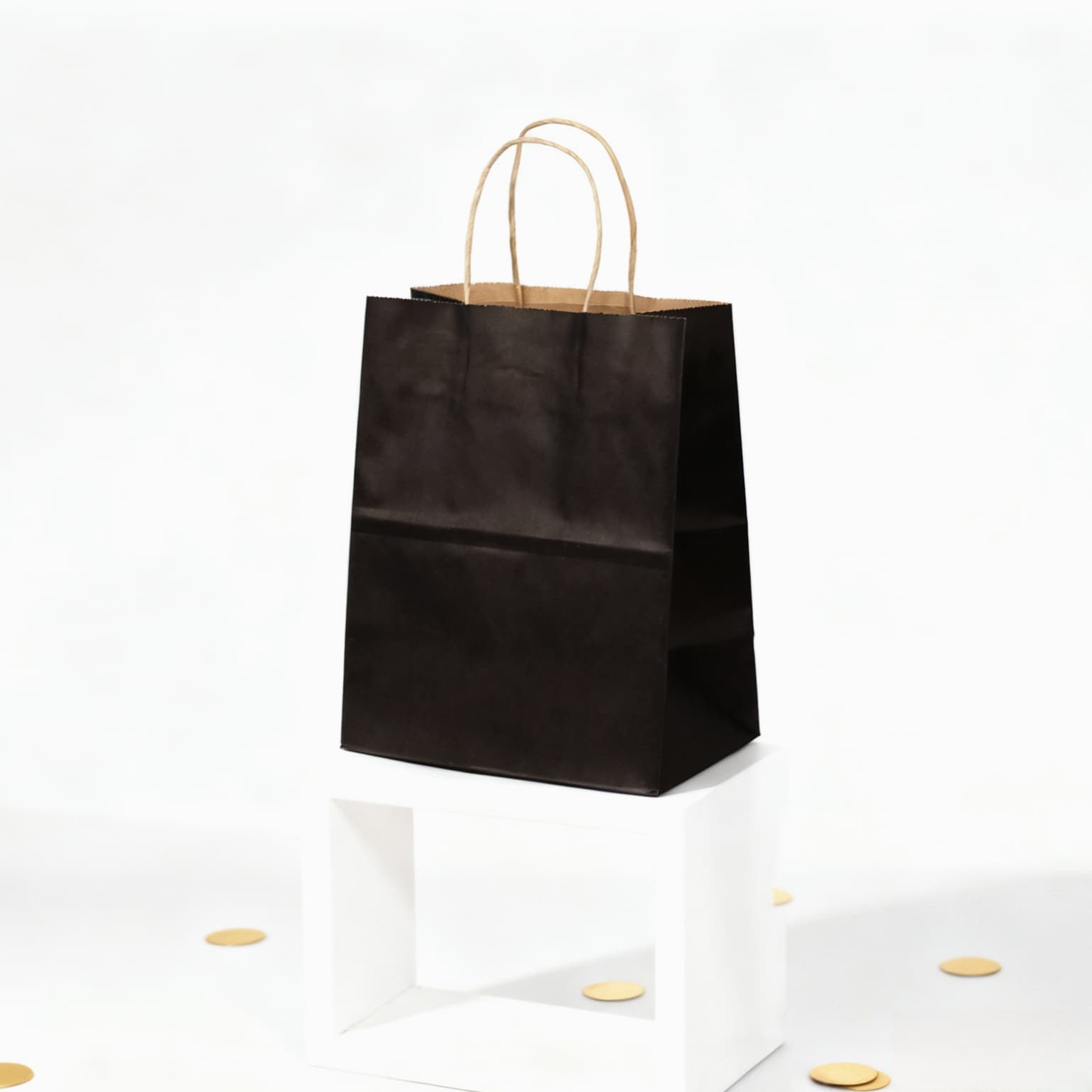 Black Paper Bag