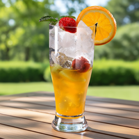 Verre à bière en acrylique transparent personnalisé, léger, réutilisable, incassable et sans BPA pour événements festifs