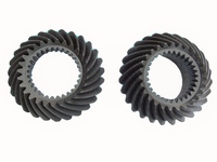 Engrenage conique en spirale en gros pour fabricant de machines engrenage métallique de haute précision personnalisé solide