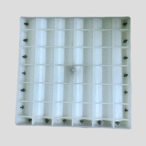 Moldes de barandilla de corteza, moldes de estaca de madera, barandillas de grano de madera de parque, plantillas de cemento circulares de jardín, parcelas de vegetales, villas - Product Image 6