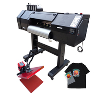 Imprimante 3 têtes d'impression l1800 procolored 60 cm a3 uv dtf, imprimante double tête double do 600 a3 dtf avec shaker et sèche-linge