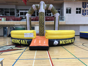 <span class=keywords><strong>Jeu</strong></span> de démolition humaine gonflable en PVC pour enfants, idéal pour les événements et les fêtes foraines en plein air - Product Image 6