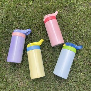 Gobelet à paillettes vierge de 12 oz pour sublimation, changeant de couleur aux UV et luminescent dans le noir, en acier inoxydable, bouteille d'eau - Product Image 4