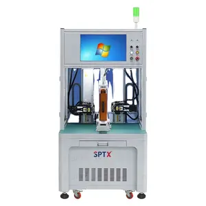 Automatic Spot Welding Machine Double Side Resistance Battery Pack Lithium ion Spot Welder for 18650 21700