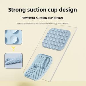 Hot-selling New Pet Rectangle Silicone Licking Pad Slow Food Pad Large Suction Cup Non-slip Suitable for Cats and Dogs - Product Image 4