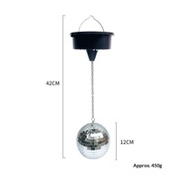 Projecteur de Scène Rotatif Motorisé à LED avec Lentille en Verre, Télécommandé, Activé par le Son, pour DJ et Éclairage de Disco Transfrontalier
