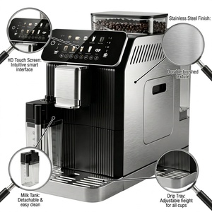 Cafetera Profesional Comercial Totalmente Automática con Pantalla Táctil de 15 Bares para Restaurante, Hotel, Cafetería - Product Image 4