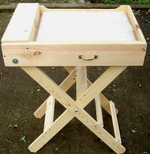 Solid <b>Wood</b> Pet Grooming Station (<b>Folding</b> <b>Table</b>) - Product Image 1