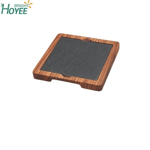 Planche à fromage en bois d'acacia noir, plastique de service de <span class=keywords><strong>cuisine</strong></span>, charope - Product Image 2