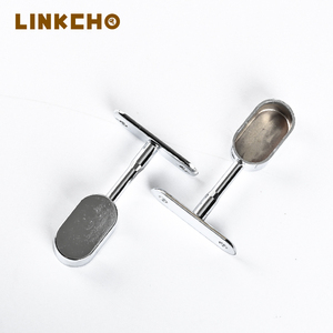 <span class=keywords><strong>Support</strong></span> de plafond ovale LINKCHO <span class=keywords><strong>pour</strong></span> <span class=keywords><strong>tringle</strong></span> à vêtements non amovible, en alliage de zinc, avec trou de fixation <span class=keywords><strong>pour</strong></span> tube de penderie - Product Image 2