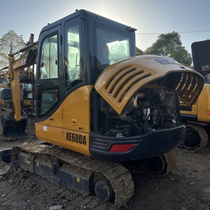Excavadora de cadenas XCMG XE60DA de segunda mano, excavadora hidráulica pequeña de 6 toneladas para uso doméstico, disponible en stock. - Product Image 1