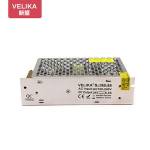 เวลิก้า S-150-24 24V 6.3A แหล่งจ่ายไฟแบบสวิตชิ่งเอาต์พุตเดี่ยวสำหรับเครื่องทำความสะอาด - Product Image 1