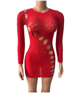 准备发货免费尺寸精品镂空俱乐部穿女士钻石舞会礼服 - Product Image 6