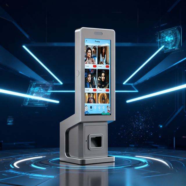 Automatic Photo Booth Printer Camera Business Customize Self Service Photobooth for Sale Coin Operate Games