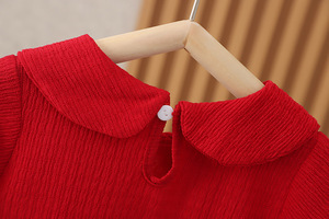 Primavera autunno nuovo design unico vestiti per bambini abiti da bambina a manica lunga abito da festa di compleanno abito in pizzo - Product Image 4