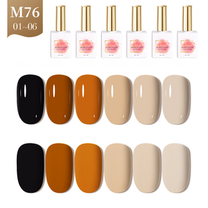 AILANUO 6Colors CANNI New Series 15ml Hema Free Esmaltes Soak Off UV Gel Polish High Quality Nail Art UV Nail Polish Gel <b>Varnish</b> - Product Image 2