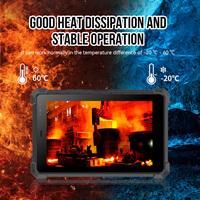 Prend en charge 4 go de ram Octa Core CPU haute performance UHF longue distance avec fonction scanner 1D 2D Tablette robuste Android