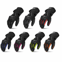 Gants de moto imperméables à faible MOQ pour adultes, utilisables en hiver pour le tourisme, les trajets quotidiens et le cyclisme