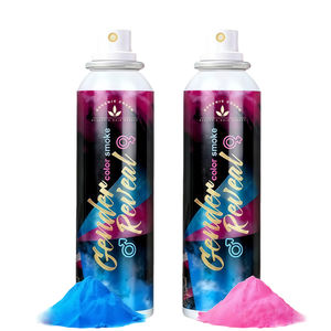 Créez des révélations de genre mémorables avec <span class=keywords><strong>spray</strong></span> fumigène rose/bleu sécurisé, décoration facile pour fête bébé. - Product Image 2