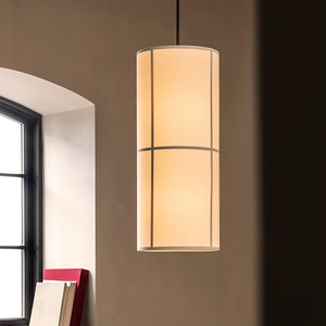 Japanese Wabi-Sabi Style Retro Fabric Chandelier Zen-Inspired <b>Dining</b> Private Room for Living <b>Dining</b> Room Guesthouse Tea Room - Product Image 3