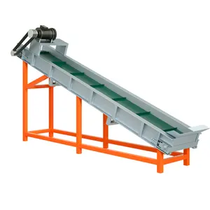 High Conveying Efficiency Waste plastic Transfer Belt Conveyor Machine