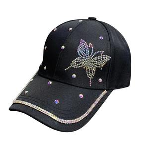 Casquette <span class=keywords><strong>de</strong></span> baseball chic décontractée pour soirée et streetwear, ornée <span class=keywords><strong>de</strong></span> strass en forme <span class=keywords><strong>de</strong></span> papillon, disponible en plusieurs couleurs, livraison rapide <span class=keywords><strong>de</strong></span> haute qualité - Product Image 5