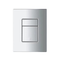 Panel de descarga oculto para inodoro de plástico ABS de alta calidad, tipo pulsador manual, diseño moderno minimalista, universal para inodoros.