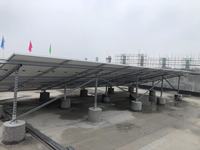 Support de montage au sol pour panneaux solaires réglables Super Solar en acier galvanisé à chaud avec base à vis, structure résistante aux vents forts et aux charges de neige