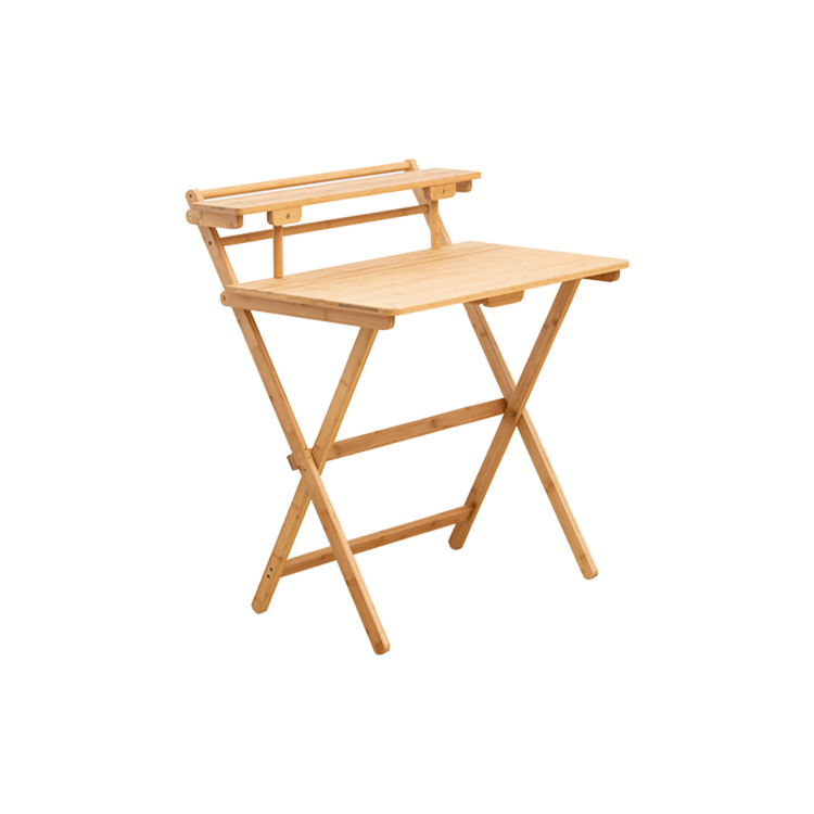 Заводской многофункциональный детский стол и стул натурального цвета из бамбука, складной учебный стол для взрослых для студентов