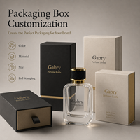 Flacon de parfum vide de luxe OEM 100 ml 50 ml 30 ml, atomiseur pressurisé, flacon de parfum personnalisé et emballage