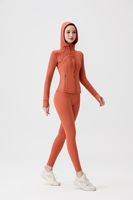 Ensemble de vêtements de sport de qualité supérieure, veste élégante et durable, idéal pour les amateurs de yoga, haute performance, ensemble 2 pièces