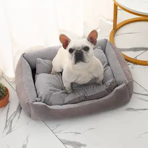 70*50cm rettangolo cane gatto viaggio grande solido High-end di lusso mobili di moda cuscini per animali domestici letto calmante per cani