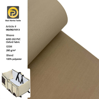 Wasserdichter 420D Eng Gewebter 2x2 PVC Oxford Stoff 100% Polyester Gepäckorganizer Komprimierbare Packwürfel