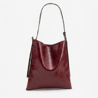 Tas Selempang Hobo Kulit Asli Premium untuk Wanita, Tas Jinjing Kulit Lembut, Tali Selempang yang Dapat Disesuaikan, Tas Tangan Desainer