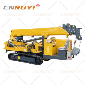 รถเครนตีนตะขาบขนาดเล็ก 3 ตัน 5 ตัน 8 ตัน สำหรับงานก่อสร้าง  ราคาขายส่งหลากหลายขนาด - Product Image 3