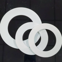 Hochtemperaturbeständige PTFE-Dichtungen Flache Kunststoff-Dichtungsringe Korrosionsbeständige Zylinder-O-Ring-Dichtungen für Industriemaschinen