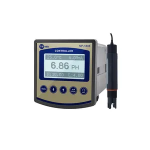Controlador de ph on-line para analisador, medidor de ph, NP-1806 sensores e controles de água, sensor de ph com modbus 485