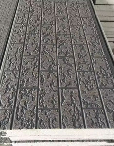 Revêtement mural extérieur en <span class=keywords><strong>mousse</strong></span> PU de 16 mm, ignifuge B1, haute résistance, pour les infrastructures des mines de <span class=keywords><strong>cuivre</strong></span> au Chili - Product Image 6