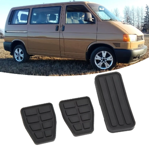 Haute qualité convient pour <span class=keywords><strong>VW</strong></span> <span class=keywords><strong>T4</strong></span> Transporter 1990-2003 caoutchouc de pédale d'embrayage de frein remplacer OEM 171721647 321721173 résistant à la chaleur - Product Image 6