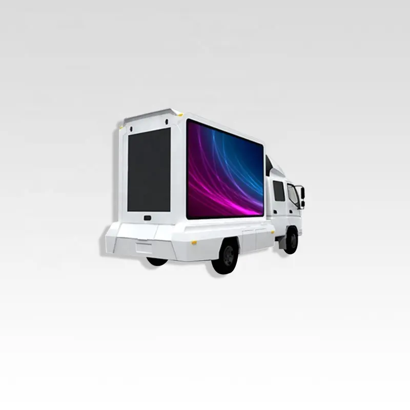 P6 P10 SMD açık su geçirmez tam renkli LED mobil kamyon reklam Led ekran